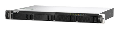 QNAP TS-435XeU NAS Bastidor (1U) Marvell CN9131 4 GB DDR4 0 TB QNAP QTS Negro, Gris