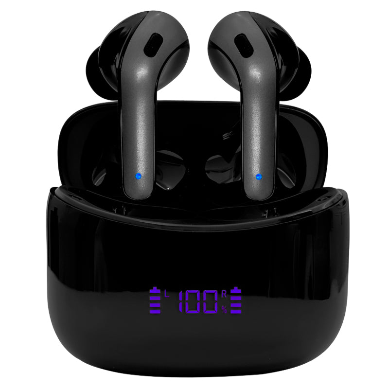 Audífonos Teros Te-8074n, Bluetooth, Tws, Negro Los Audífonos Bluetooth Teros Te-