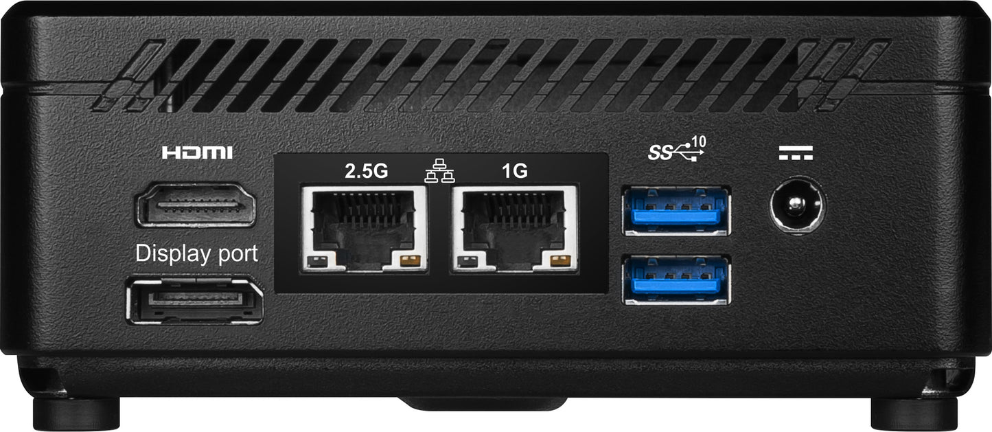 MSI Cubi 5 12M-015BUS 0.66L sized PC Negro i5-1235U