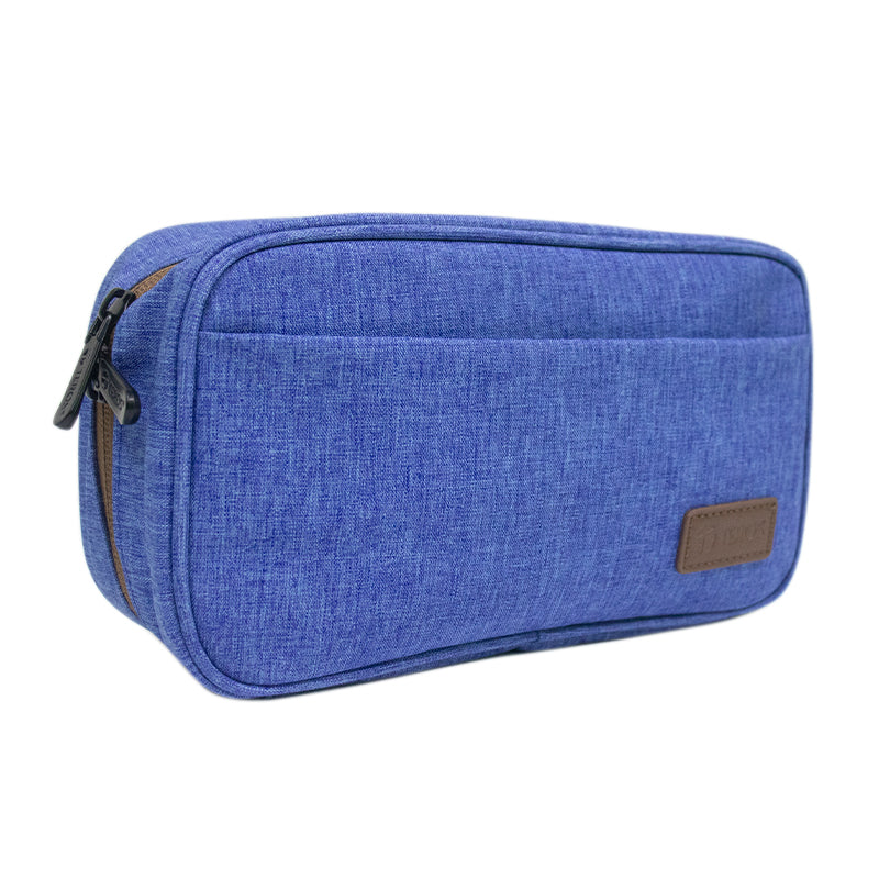 Cartuchera / Estuche / Organizador / Portacables Teros Te-acs9016, Azul Cartucher