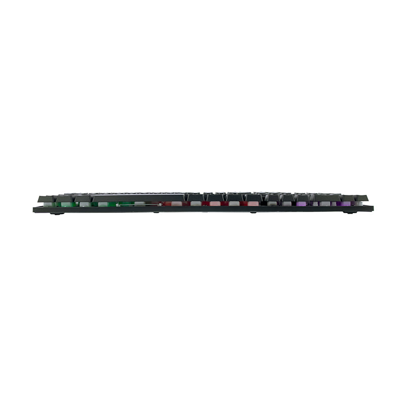 Teclado Gamer Teros Te-4072g, Rgb, Usb, Negro