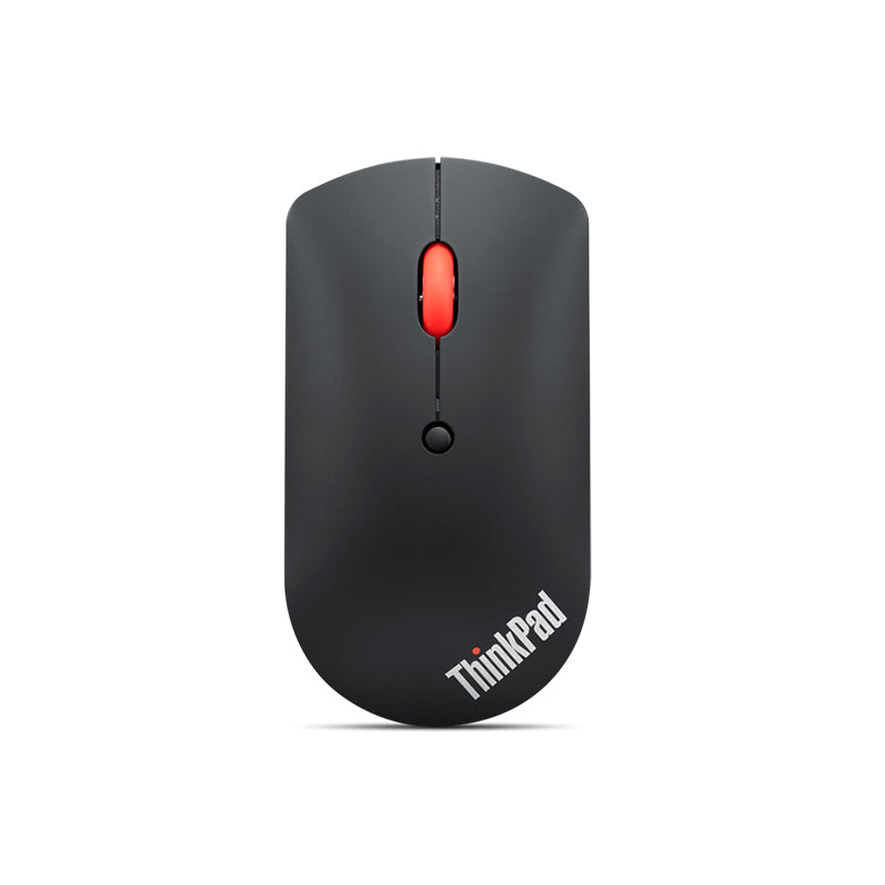Mouse Lenovo Thinkpad Silencioso, Sensor Optico Azul, Interfaz Bluetooth, Color Negro