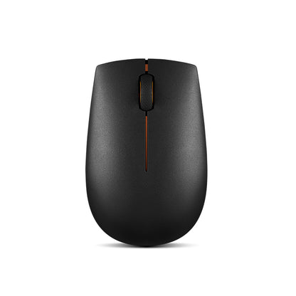 Mouse Lenovo 300 Compacto, Inalámbrico (2.4ghz A Través De Nano Receptor Usb-a), Negr