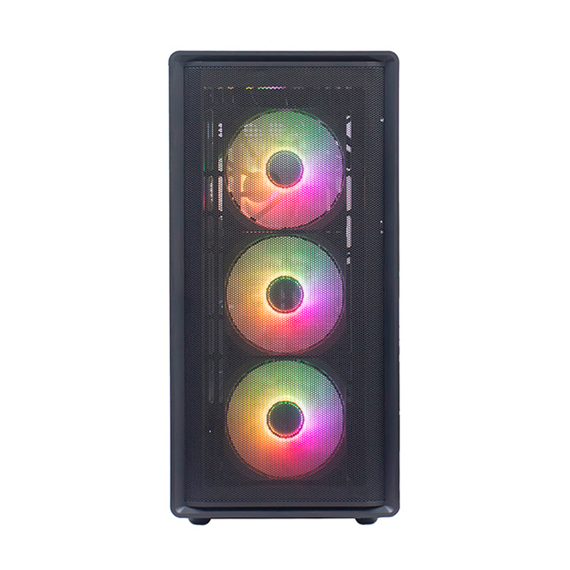 Case Sin Fuente Gamer Teros Te-1323g, Midtower, Atx / Micro-atx / Itx, Usb-a, Audio[@