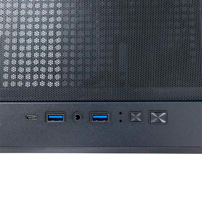 Case Sin Fuente Gamer Teros Te-1323g, Midtower, Atx / Micro-atx / Itx, Usb-a, Audio[@