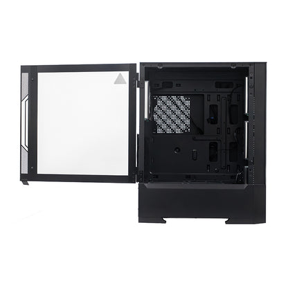 Case Sin Fuente Gamer Teros Te-1330g, Mid Tower, E-atx/atx/micro-atx/it, Usb-a, Audio
