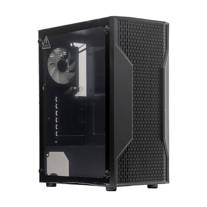 Case Sin Fuente Gamer Teros Te-1332g, Mid Tower, Itx/micro-atx/atx, Usb-a, Audio 