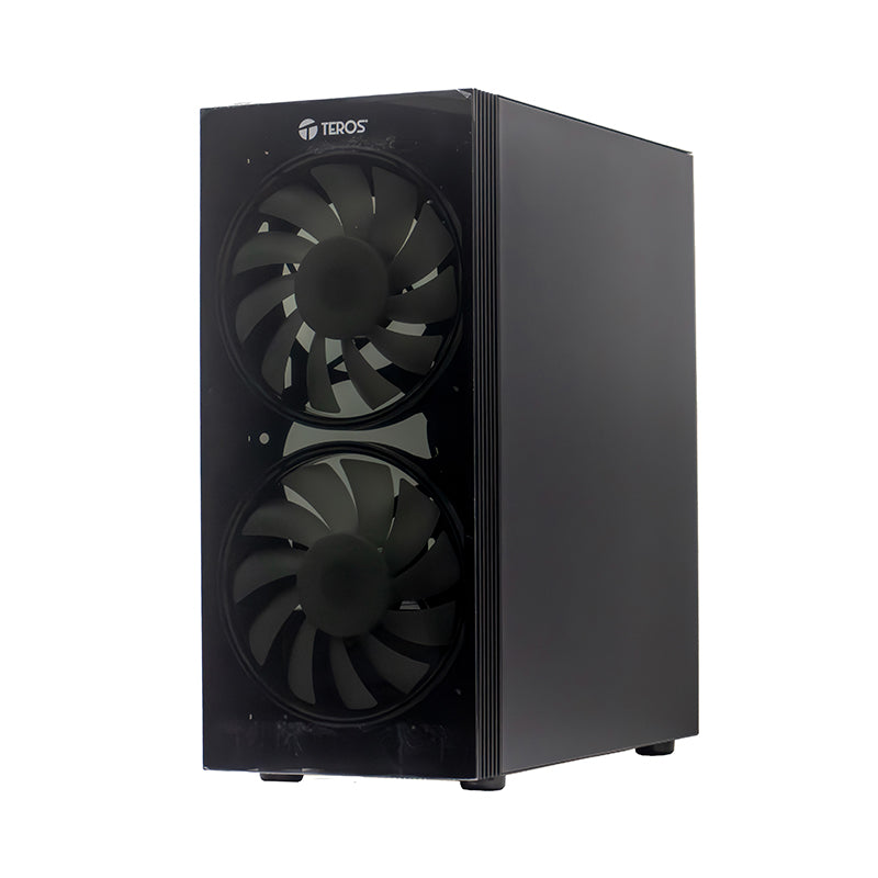 Case Sin Fuente Gamer Teros Te-1333g, Mid Tower, Atx/micro-atx/itx, Usb-a, Audio 