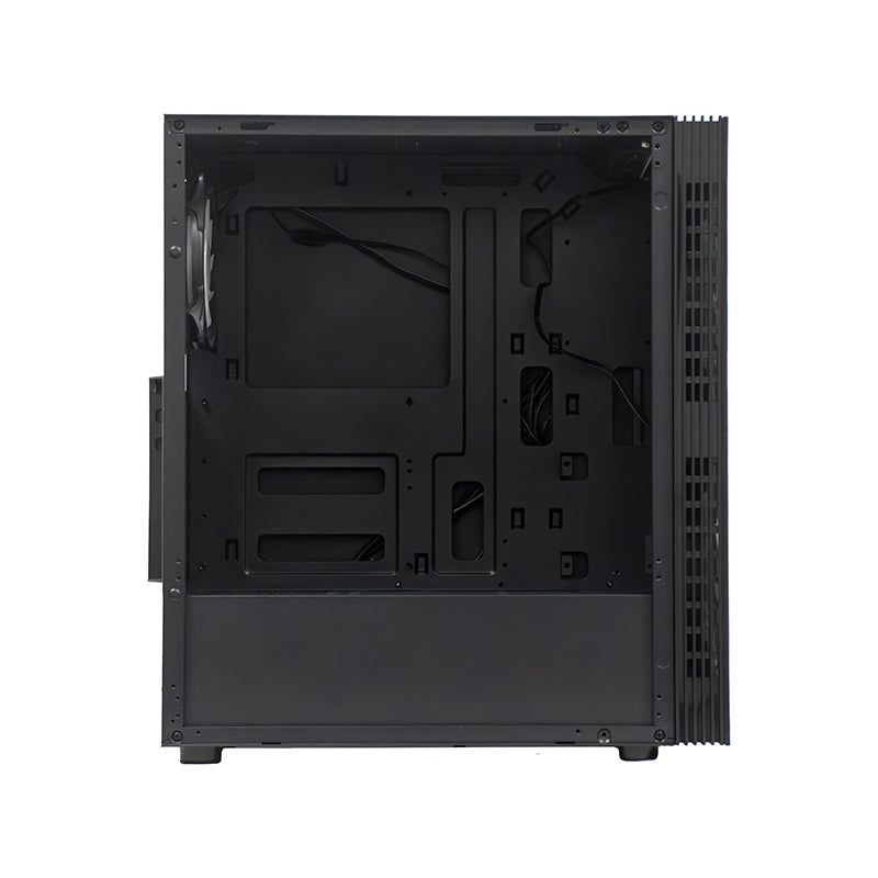 Case Sin Fuente Gamer Teros Te-1333g, Mid Tower, Atx/micro-atx/itx, Usb-a, Audio 
