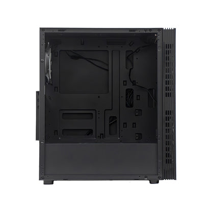 Case Sin Fuente Gamer Teros Te-1333g, Mid Tower, Atx/micro-atx/itx, Usb-a, Audio 