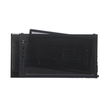 Case Sin Fuente Gamer Teros Te-1333g, Mid Tower, Atx/micro-atx/itx, Usb-a, Audio 