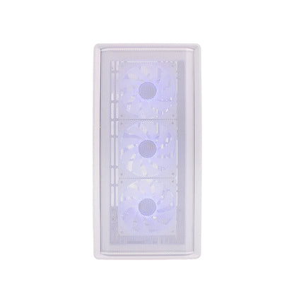 Case Sin Fuente Gamer Teros Te-1329g, Itx, M-atx,atx, 3.5 Y 2.5, Blanco Arma Tu