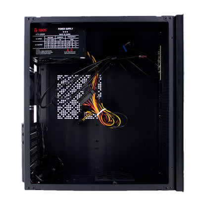 Case Con Fuente Teros Te-1036s, Full, E-atx / Atx/ Micro-atx / Itx, Usb-a, Audio, 250