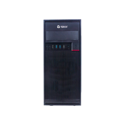 Case Gamer Teros Te-1319g, Mid Tower, 450w, Usb 3.0 / 2.0, Audio, Negro El Case G