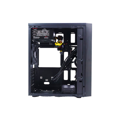 Case Gamer Teros Te-1319g, Mid Tower, 450w, Usb 3.0 / 2.0, Audio, Negro El Case G