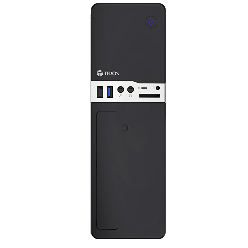 Case Con Fuente Teros Te-1032s, Slim, 250w, Micro-atx / Mini-itx, Usb-a, Audio Ah