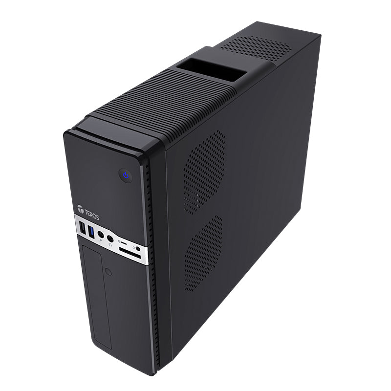Case Con Fuente Teros Te-1032s, Slim, 250w, Micro-atx / Mini-itx, Usb-a, Audio Ah