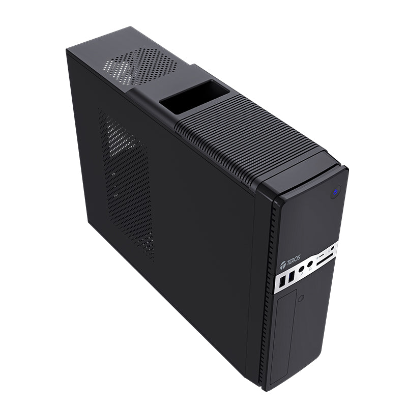 Case Con Fuente Teros Te-1032s, Slim, 250w, Micro-atx / Mini-itx, Usb-a, Audio Ah