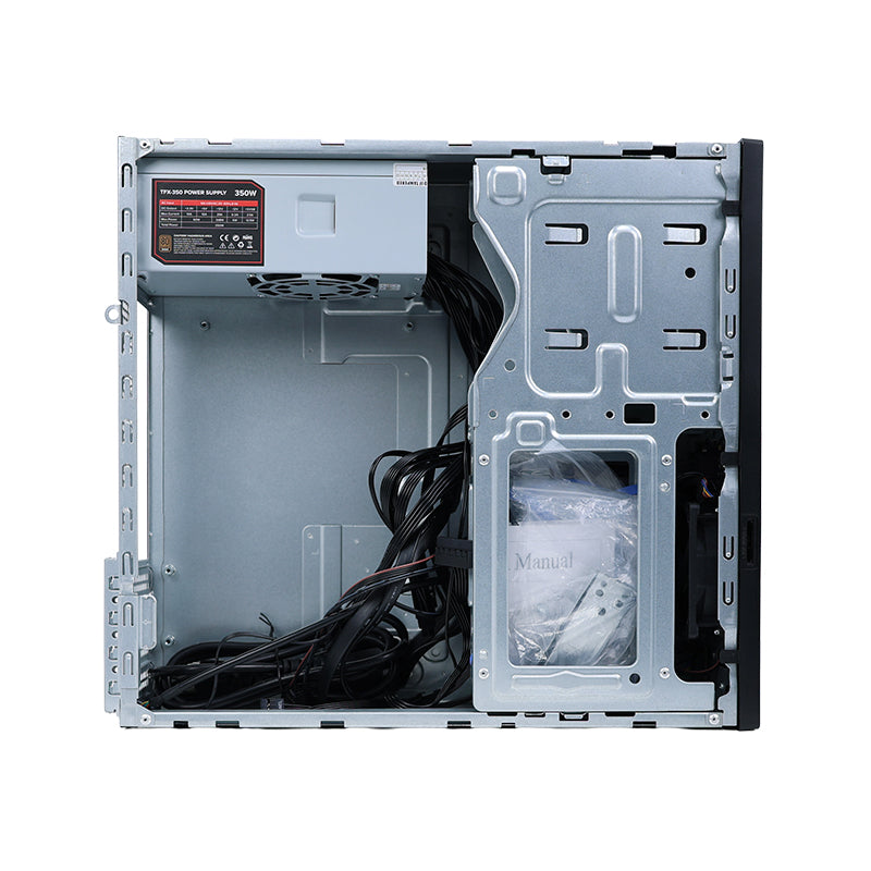 Case Teros Te-1040s, Tfx, 350 W, Usb 3.0 / Usb 2.0, Soporta Itx / Micro-atx / Mini-at