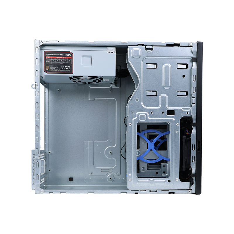 Case Teros Te-1040s, Tfx, 350 W, Usb 3.0 / Usb 2.0, Soporta Itx / Micro-atx / Mini-at