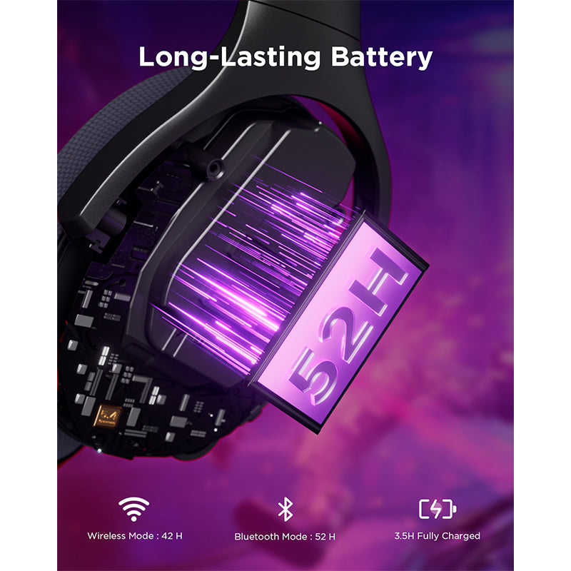 Auriculares Inalámbricos Para Juegos Lenovo Legion H410 Sonido Envolvente Y Rendi
