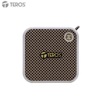 Parlante Inalámbrico Teros Legacy 6051, 8w, Bt 5.3, 1500 Mah, Usb, Tf, Aux, Beige[@@@