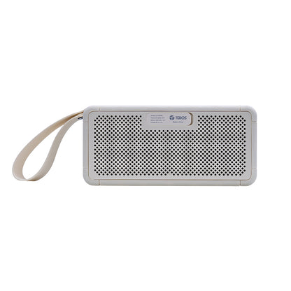 Parlante Inalámbrico Teros Legacy 6052, 40w, Bt 5.3, 4000 Mah, Usb, Tf, Aux, Beige[@@