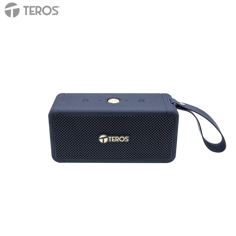Parlante Inalámbrico Teros Legacy 6052, 40 W, Bt 5.3, 4000 Mah, Usb, Tf, Aux, Negro[@