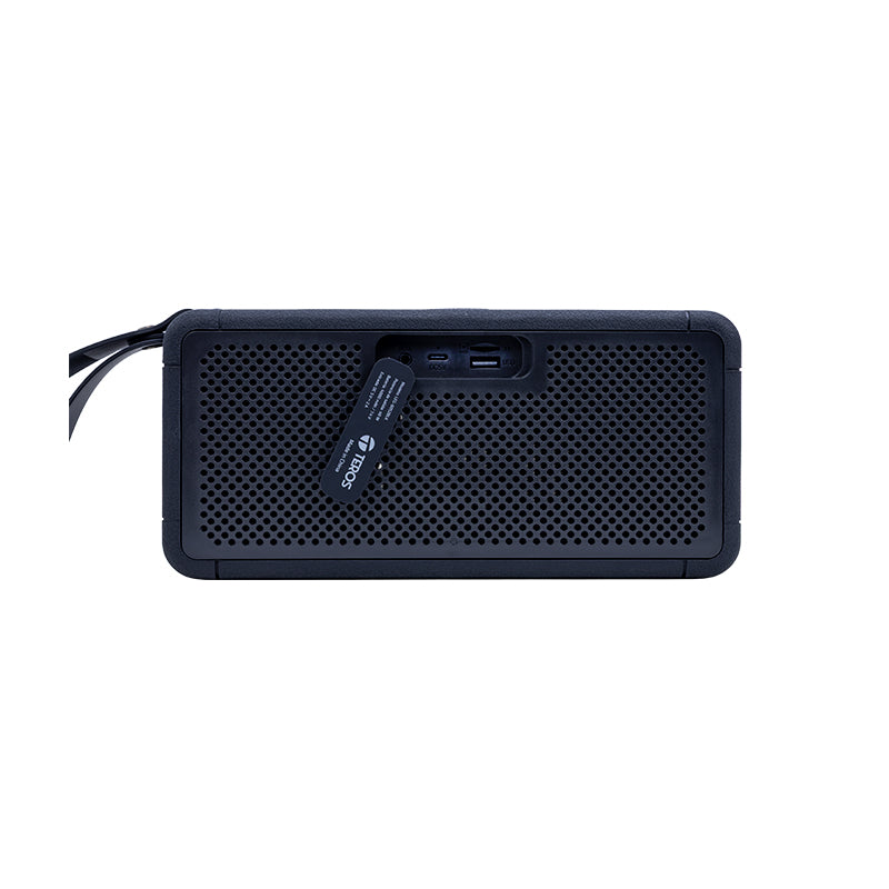 Parlante Inalámbrico Teros Legacy 6052, 40 W, Bt 5.3, 4000 Mah, Usb, Tf, Aux, Negro[@