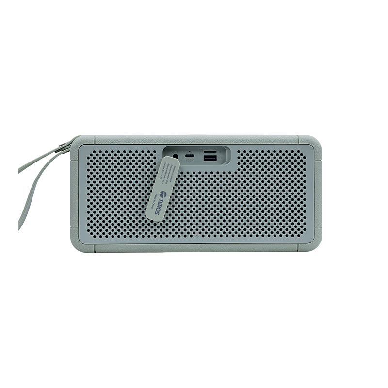 Parlante Inalámbrico Teros Legacy 6052, 40w, Bt 5.3, 4000 Mah, Usb, Tf, Aux, Verde[@@