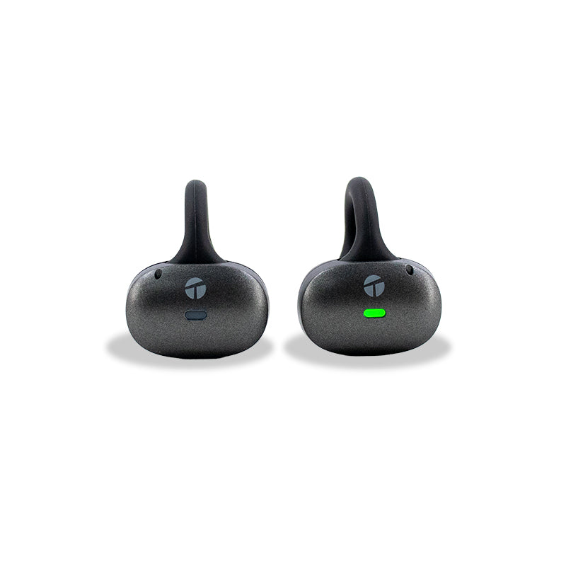 Audífonos Inalámbricos Teros Te-80712n, Bluetooth, Carga Tipo C, Negro Titanium D