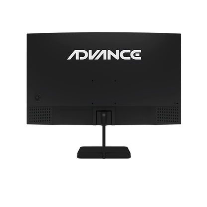 Monitor Curvo Advance Adv-2456s, 23.6 Fhd Va, 144hz, 1ms, Hdmi, Dp, Audio Out, Parla