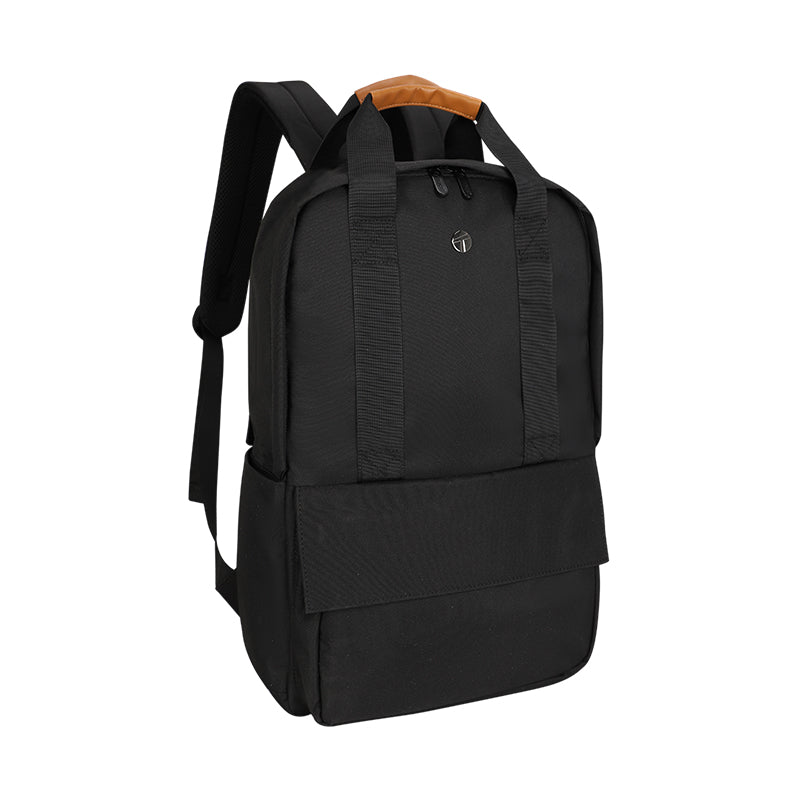 Backpack Teros City Ii Te-9031bl, Para Notebooks De Hasta 15.6, Negro Lleva Todo