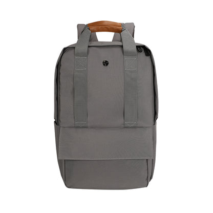 Backpack Teros City Ii Te-9033ag, Para Notebooks De Hasta 15.6, Griss Ceniza Mué