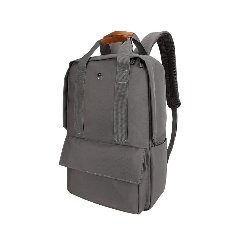 Backpack Teros City Ii Te-9033ag, Para Notebooks De Hasta 15.6, Griss Ceniza Mué