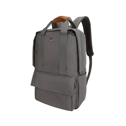 Backpack Teros City Ii Te-9033ag, Para Notebooks De Hasta 15.6, Griss Ceniza Mué