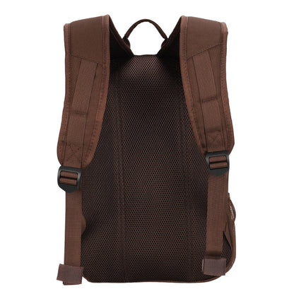 Mochila Teros Te-9040br, Para Laptops De Hasta 15.6, Color Marrón Con Gris La Mo