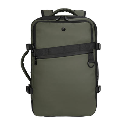 Backpack Teros City Ii Te-9040dg, Para Notebooks De Hasta 15.6, Color Verde Vers