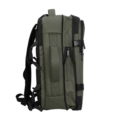 Backpack Teros City Ii Te-9040dg, Para Notebooks De Hasta 15.6, Color Verde Vers