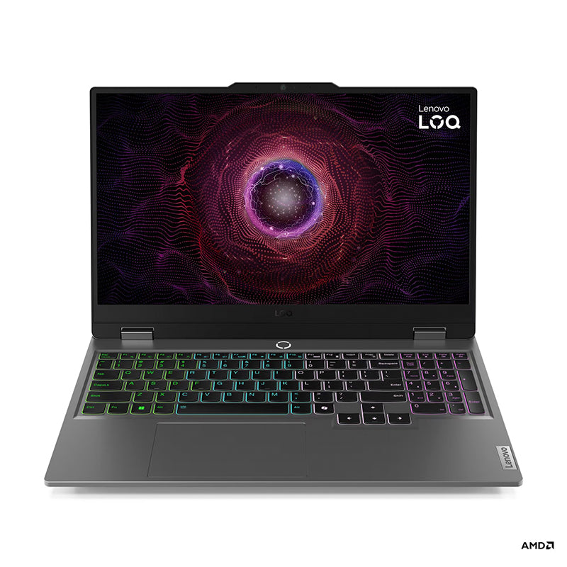 Notebook Lenovo Loq 15arp9, 15.6 Fhd Ips, Amd Ryzen 5 7235hs 3.2/4.2ghz, 8gb Ddr5-48
