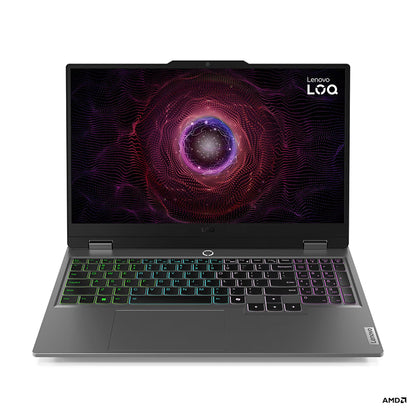 Notebook Lenovo Loq 15arp9, 15.6 Fhd Ips, Amd Ryzen 5 7235hs 3.2/4.2ghz, 8gb Ddr5-48