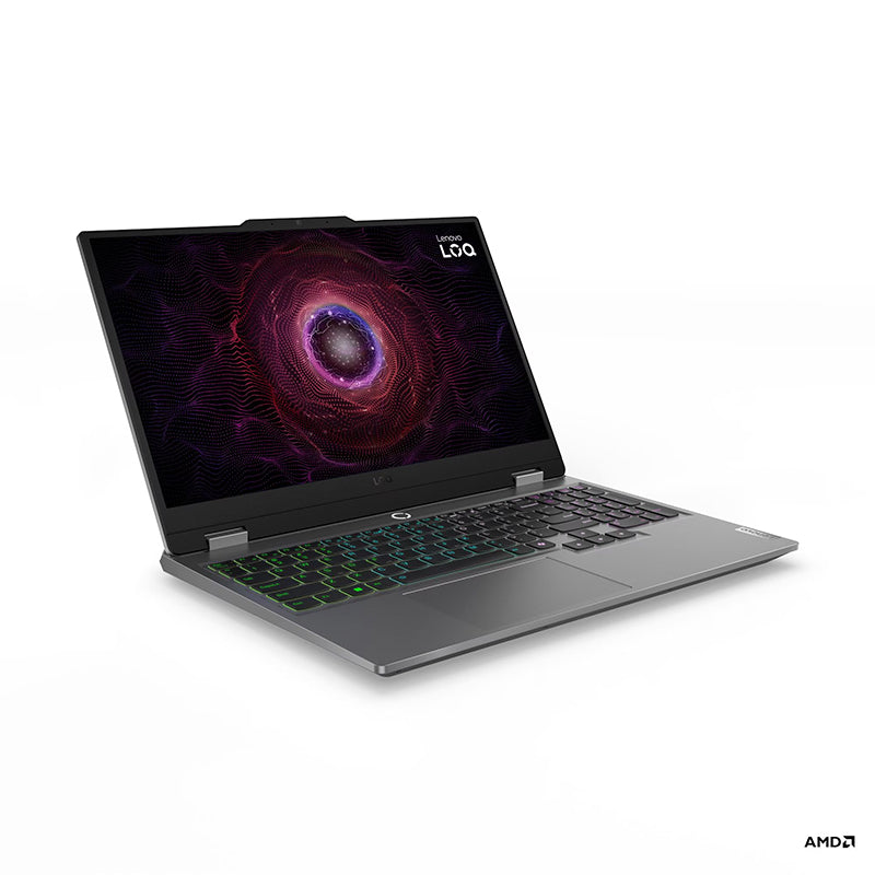 Notebook Lenovo Loq 15arp9, 15.6 Fhd Ips, Amd Ryzen 5 7235hs 3.2/4.2ghz, 8gb Ddr5-48