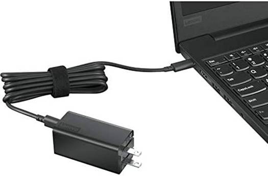 Adaptador Usb-c Gan De Lenovo De 65 W El Adaptador Usb-c Gan De 65 W De Lenovo Ma