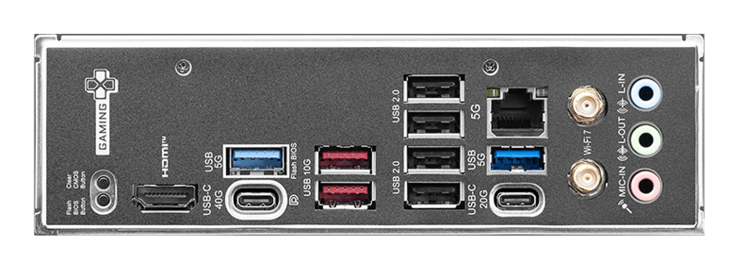 MSI X870 GAMING PLUS WIFI placa base AMD X870 Zócalo AM5 ATX