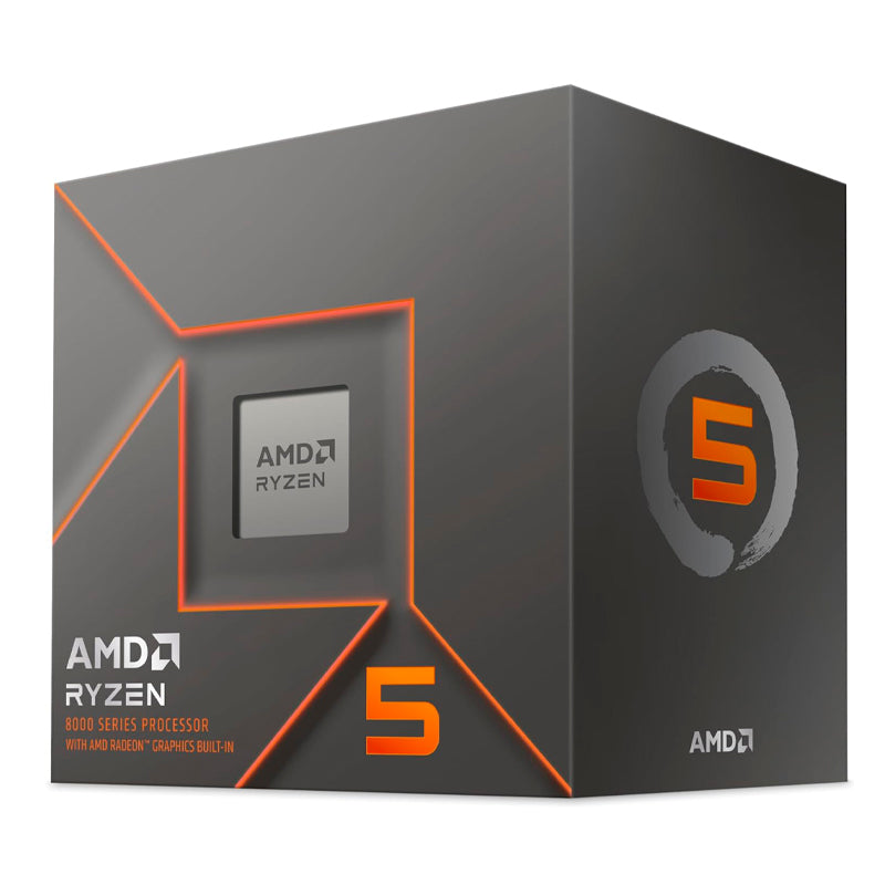 Procesador Amd Ryzen 5 8500g 3.50 / 5.00 Ghz, 16mb L3 Cache, 6-cores, 4nm, Tdp: 65w[@