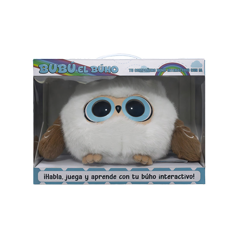 Juguete Interactivo Con Ia Bubú El Búho Chatgpt 4o, App Tuya Smart, 1200mah, Felpa[@@