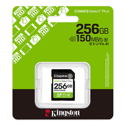 Memoria Card Sd Kingston Sd Canvas Select Plus 256gb, Categoría De Velocidad: Uhs-i/u