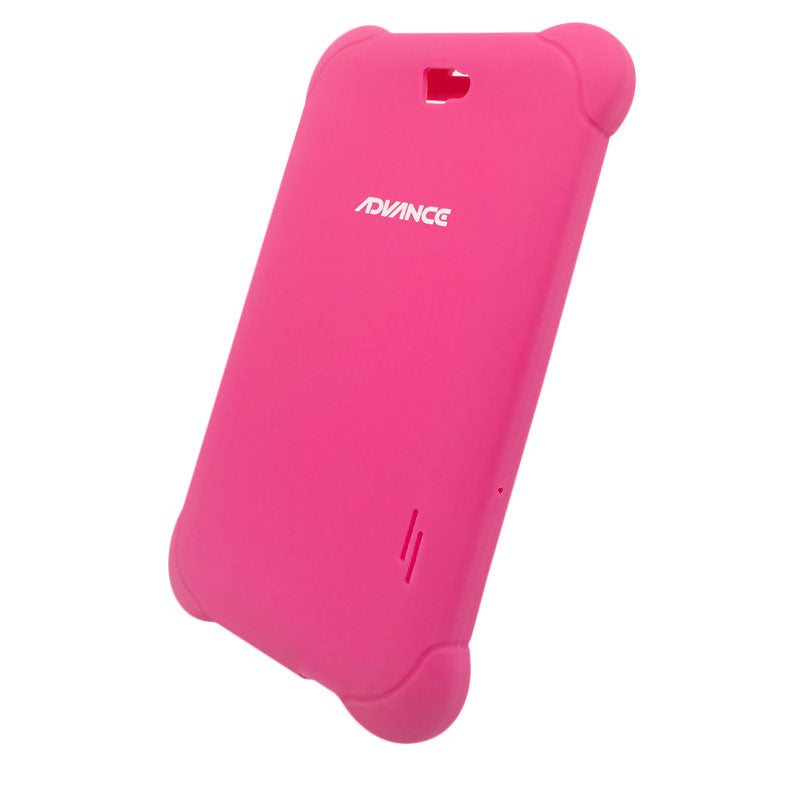 Rubber / Estuche De Goma Para Tablet Por5850, 7,color Rosado Protege Tu Tablet A