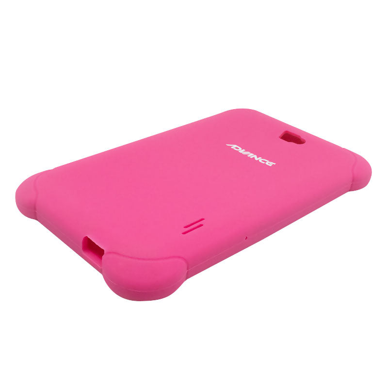 Rubber / Estuche De Goma Para Tablet Por5850, 7,color Rosado Protege Tu Tablet A