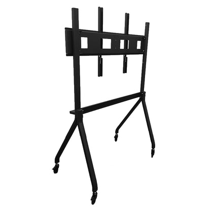 Rack Portátil Teros Te-9010s Para Pantalla Táctilinteractiva De 75 A 86, Negro[@@@